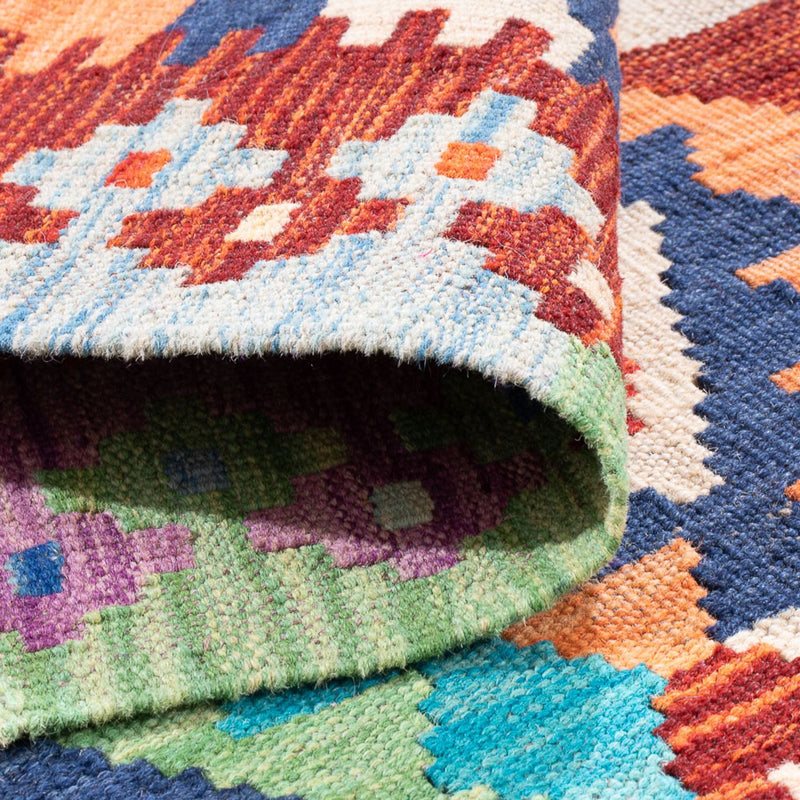 Tappeto Kelim - Splash - 165 x 100 cm - multicolore
