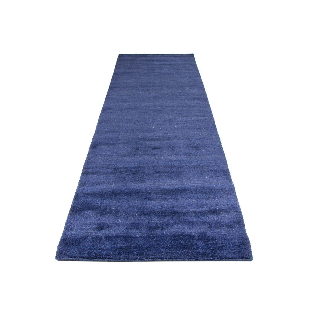 Tappeto corsia Tappeto Gabbeh - Indus - 300 x 80 cm - blu