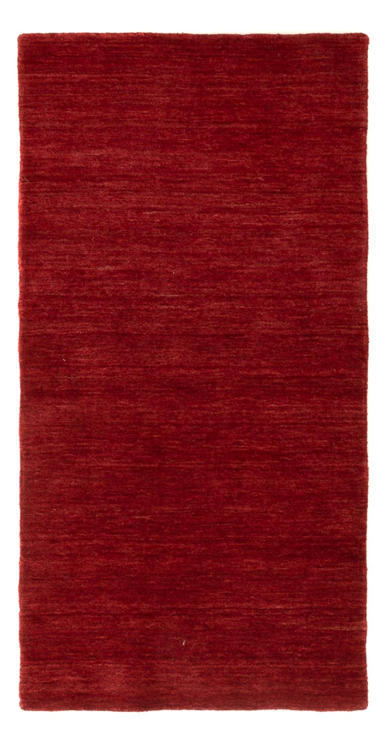 Tappeto Gabbeh - Indus - 140 x 70 cm - rosso scuro