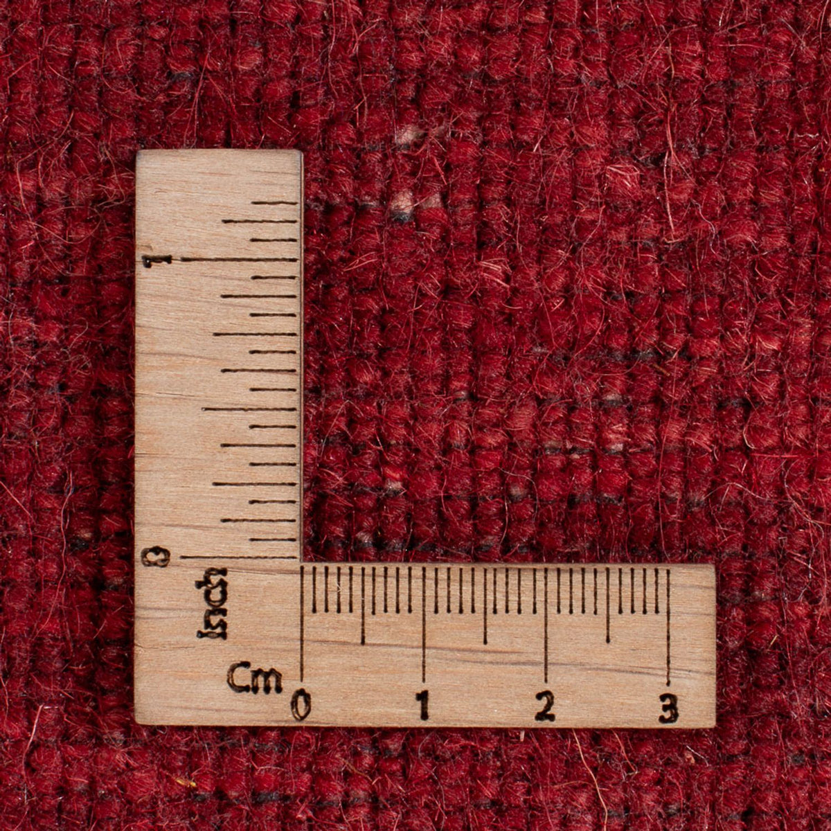 Tappeto Gabbeh - Indus - 140 x 70 cm - rosso scuro