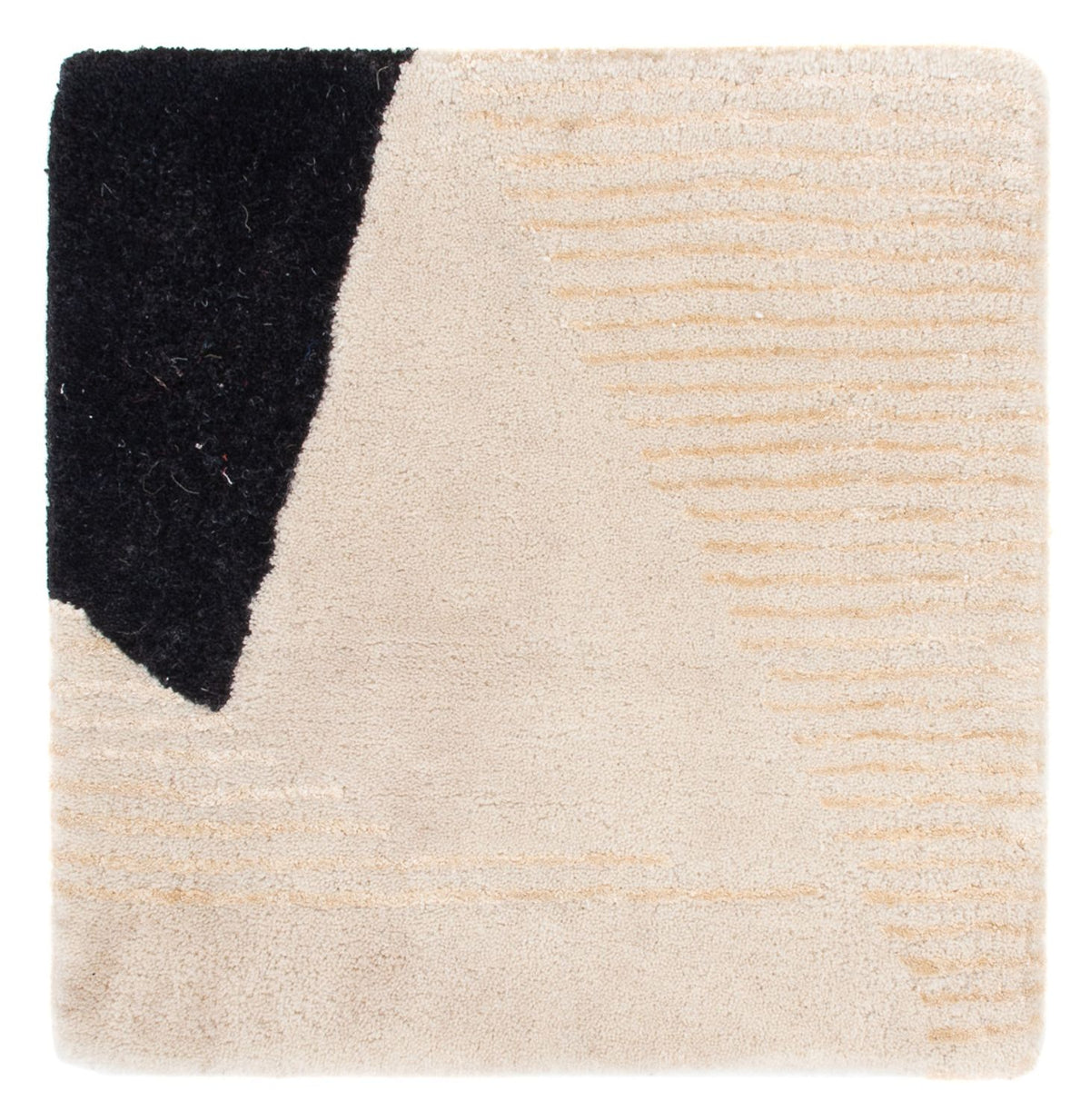 Tappeto di lana - 40 x 40 cm - multicolore