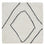 Tappeto di lana quadrato  - 63 x 63 cm - grigio chiaro