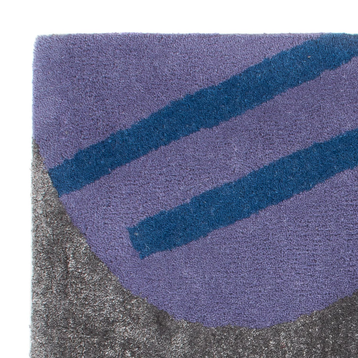 Tappeto di lana quadrato  - 63 x 62 cm - multicolore