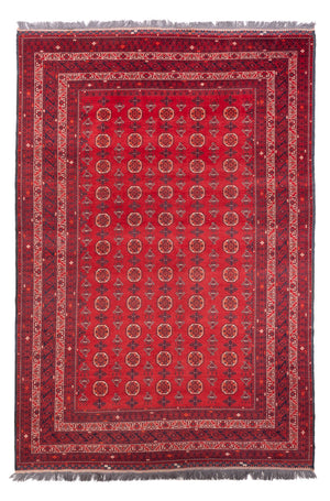 Tappeto afgano - Bukhara - 278 x 191 cm - rosso