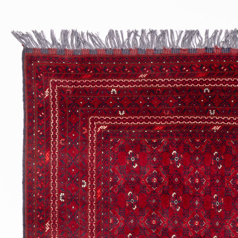 Tappeto afgano - Bukhara - 281 x 193 cm - rosso