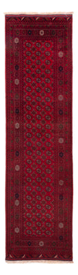 Tappeto corsia Tappeto afgano - Bukhara - 296 x 78 cm - rosso
