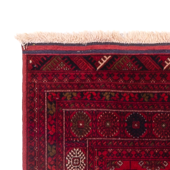 Tappeto corsia Tappeto afgano - Bukhara - 296 x 78 cm - rosso