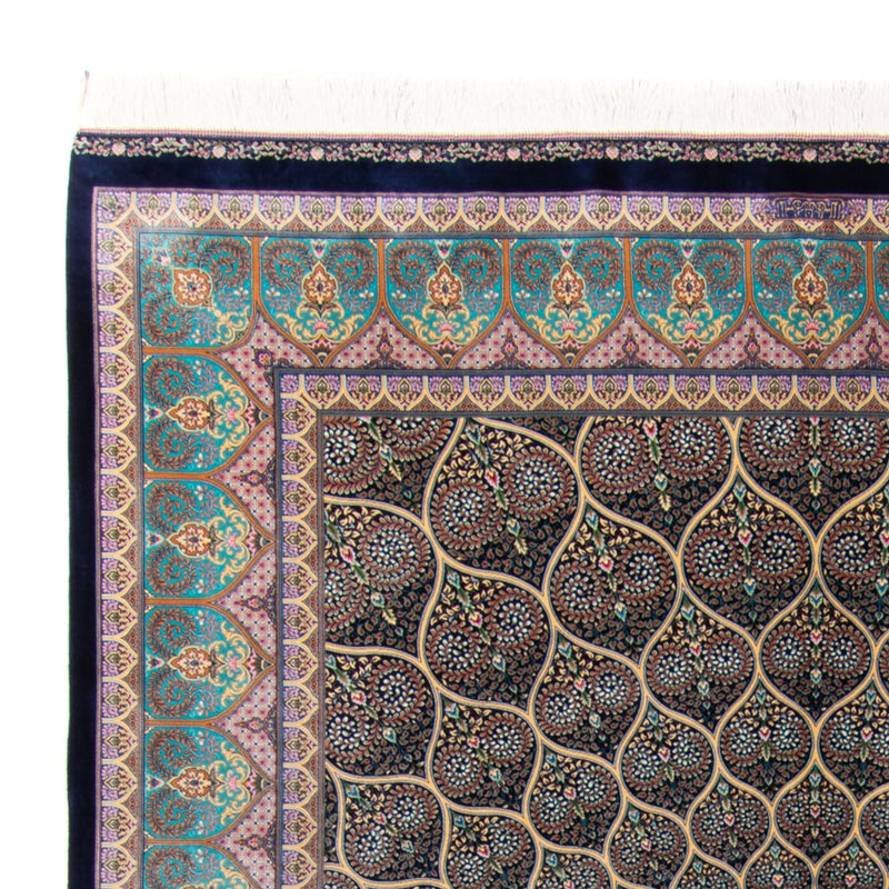 Tappeto Persero - Ghom - 300 x 200 cm - blu scuro