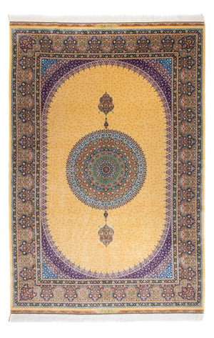 Tappeto Persero - Ghom - 300 x 200 cm - oro