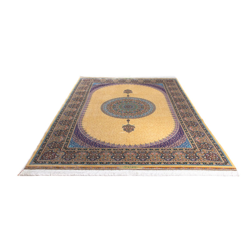 Tappeto Persero - Ghom - 300 x 200 cm - oro