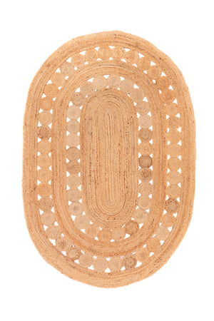 Tappeto Sisal - Darcia - ovale