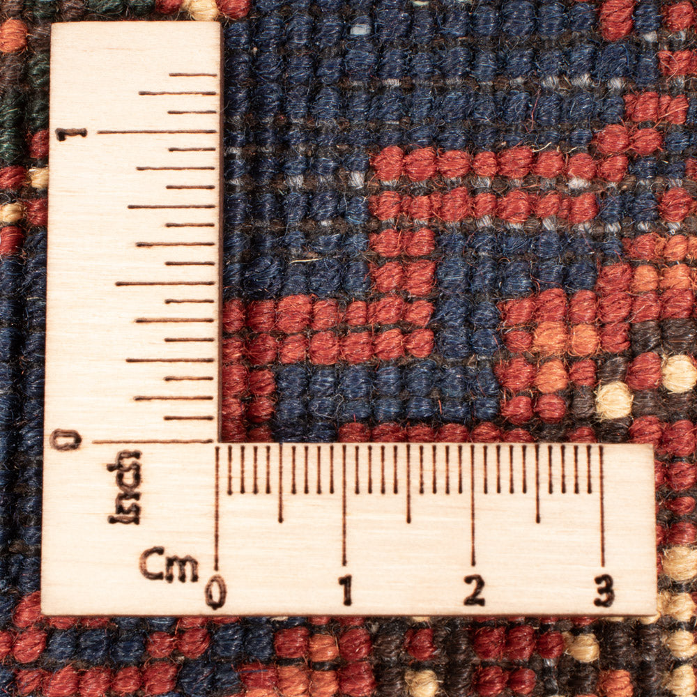 Tappeto corsia Tappeto afgano - 394 x 80 cm - rosso scuro