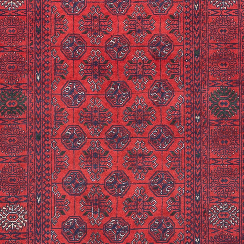 Tappeto corsia Tappeto afgano - Bukhara - 479 x 89 cm - rosso