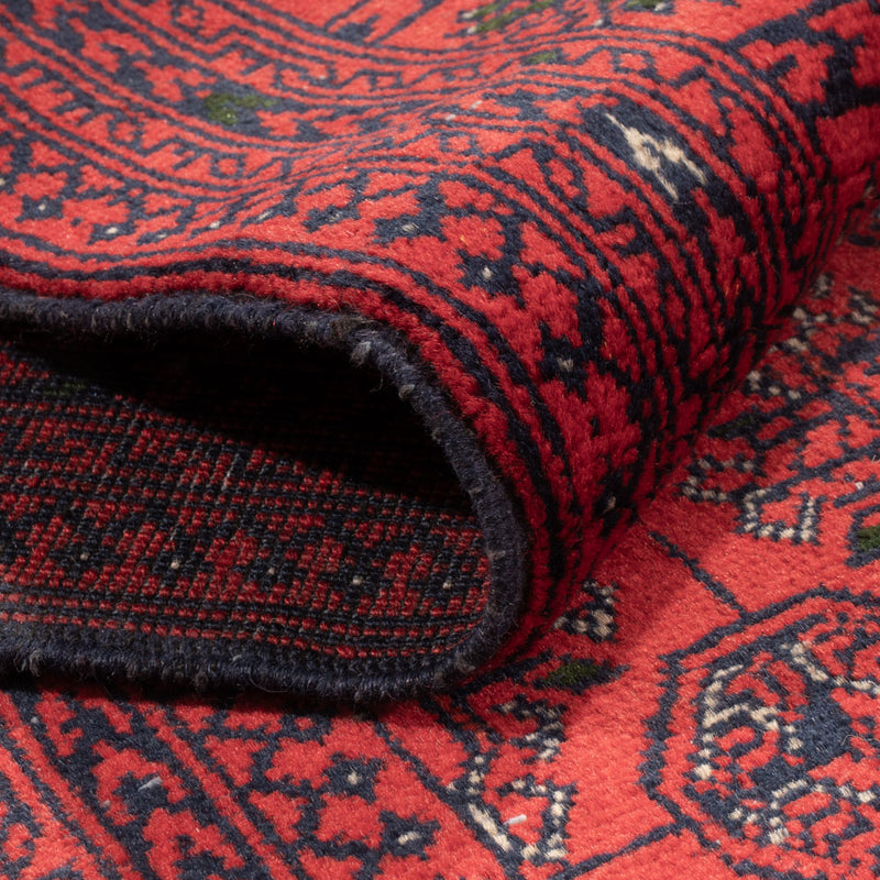 Tappeto corsia Tappeto afgano - Bukhara - 479 x 89 cm - rosso