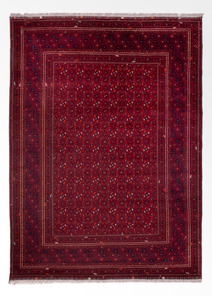 Tappeto afgano - Bukhara - 289 x 208 cm - rosso