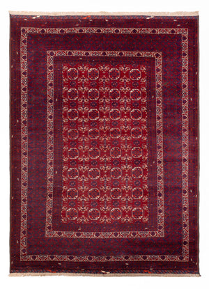 Tappeto afgano - Bukhara - 283 x 198 cm - grigio scuro