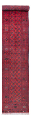 Tappeto corsia Tappeto afgano - Bukhara - 479 x 89 cm - rosso