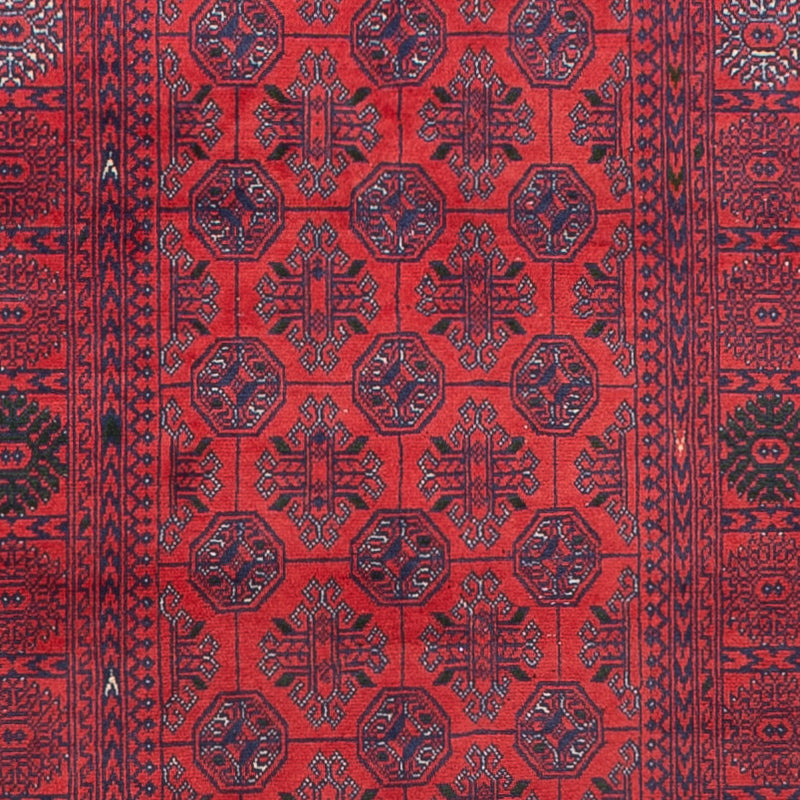 Tappeto corsia Tappeto afgano - Bukhara - 479 x 89 cm - rosso
