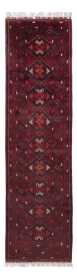Tappeto corsia Tappeto afgano - 300 x 79 cm - rosso