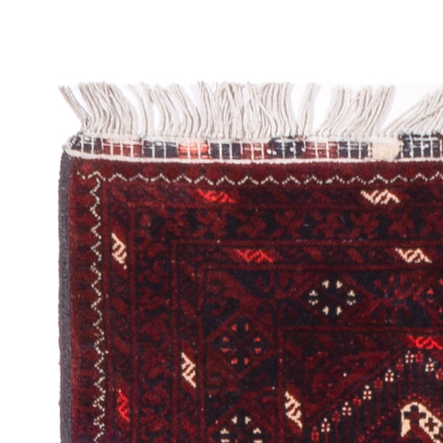 Tappeto corsia Tappeto afgano - 300 x 79 cm - rosso