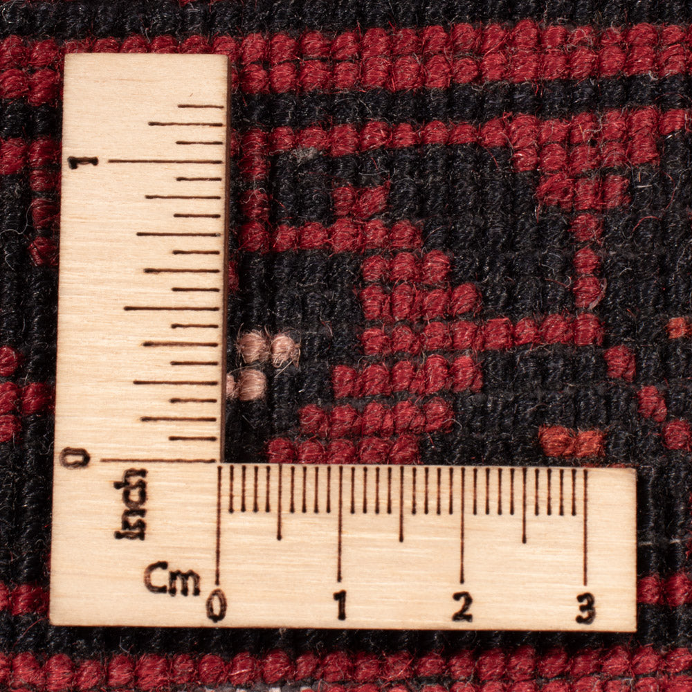 Tappeto corsia Tappeto afgano - 388 x 77 cm - rosso