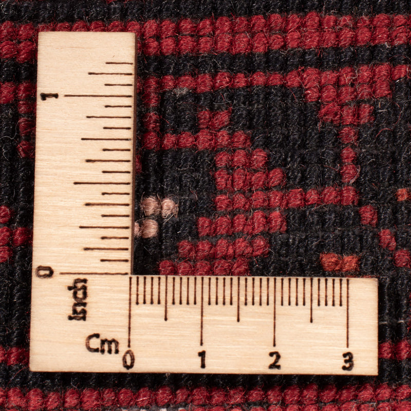 Tappeto corsia Tappeto afgano - 388 x 77 cm - rosso