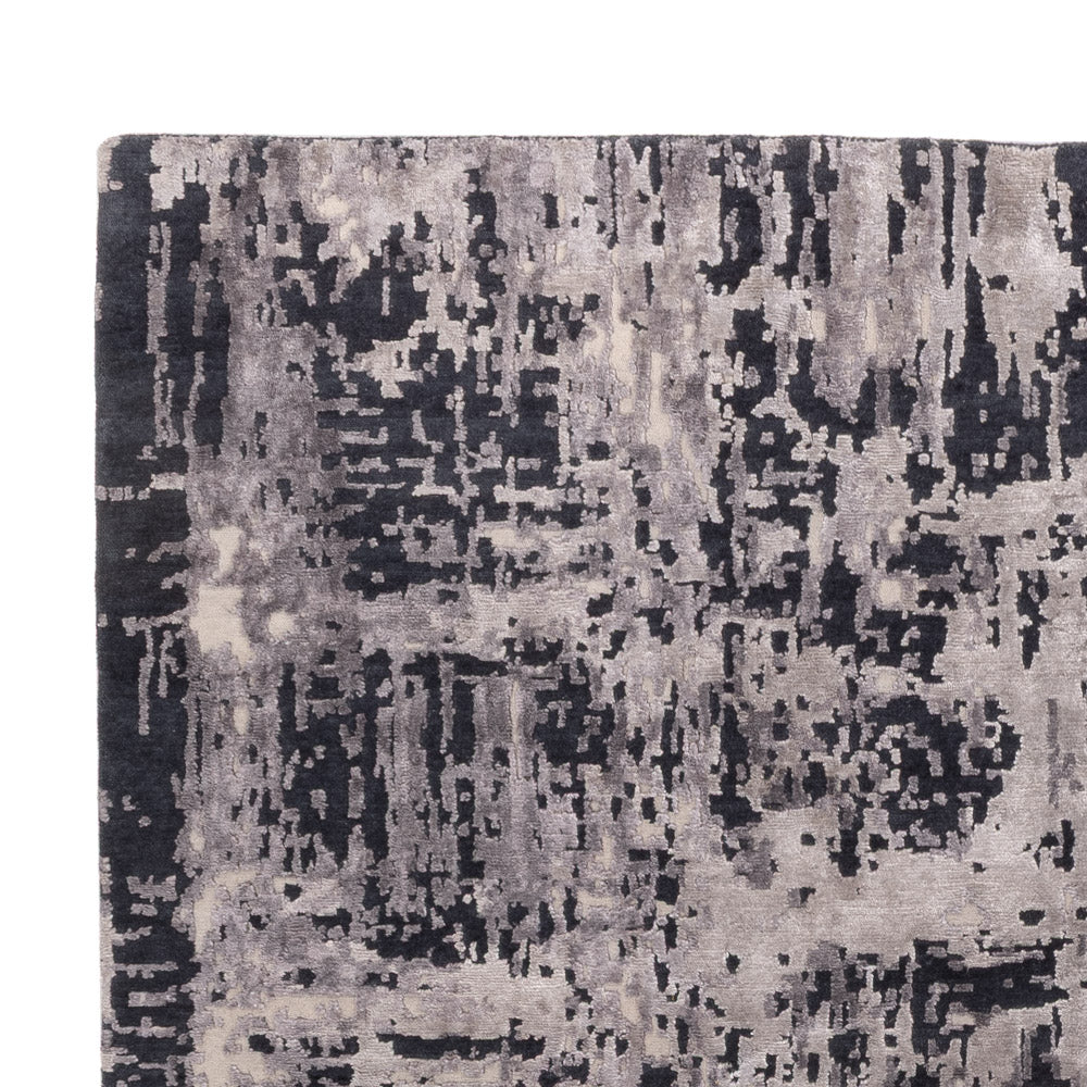 Designer Teppich - 296 x 205 cm - schwarz