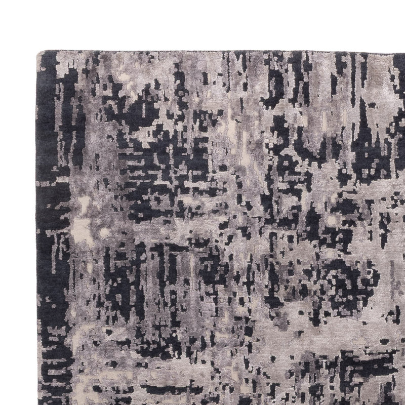 Designer Teppich - 296 x 205 cm - schwarz