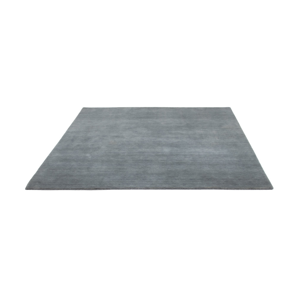 Gabbeh Teppich - Loribaft Softy quadratisch  - 200 x 200 cm - grau