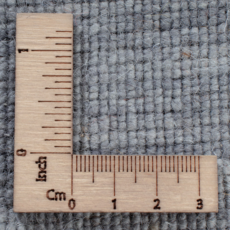 Gabbeh Teppich - Loribaft Softy quadratisch  - 200 x 200 cm - grau