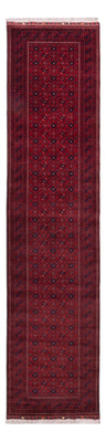 Tappeto corsia Tappeto afgano - 384 x 84 cm - rosso