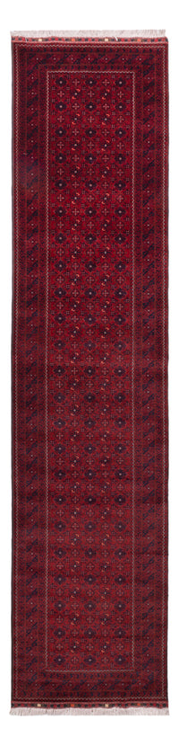 Tappeto corsia Tappeto afgano - 384 x 84 cm - rosso