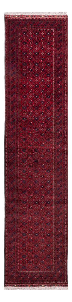 Tappeto corsia Tappeto afgano - 384 x 84 cm - rosso