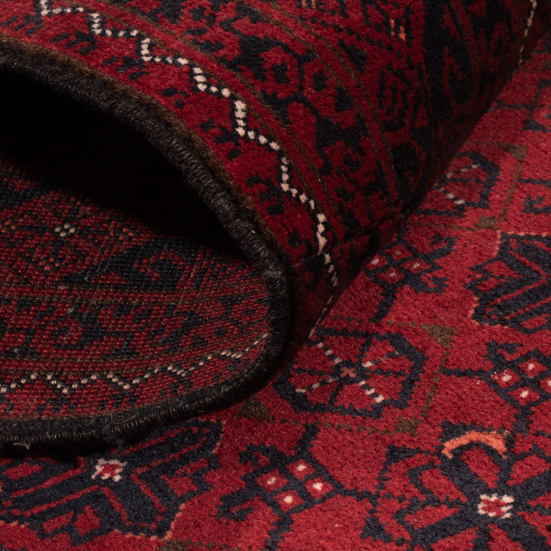 Tappeto corsia Tappeto afgano - 384 x 84 cm - rosso