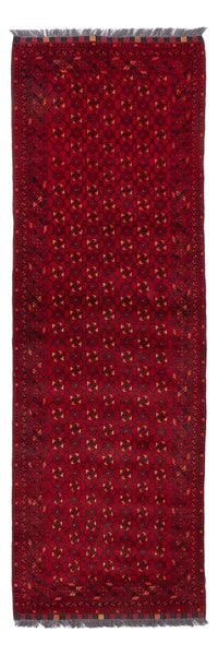 Tappeto corsia Tappeto afgano - 277 x 89 cm - rosso