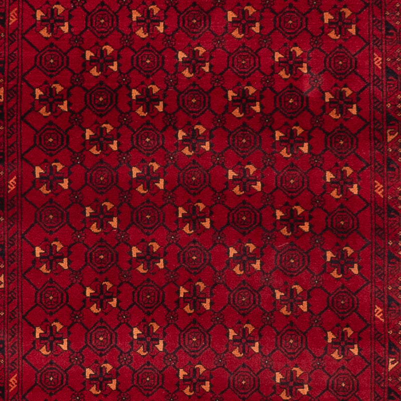 Tappeto corsia Tappeto afgano - 277 x 89 cm - rosso