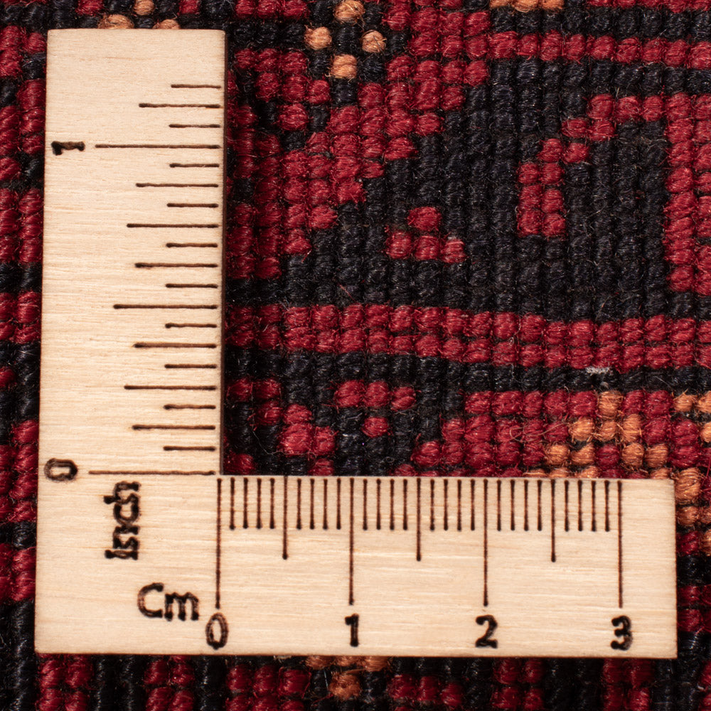 Tappeto corsia Tappeto afgano - 277 x 89 cm - rosso