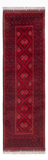 Tappeto afgano 82x283cm - Tappeto orientale - Passatoia / Rosso / 82 x 283 cm Passatoia