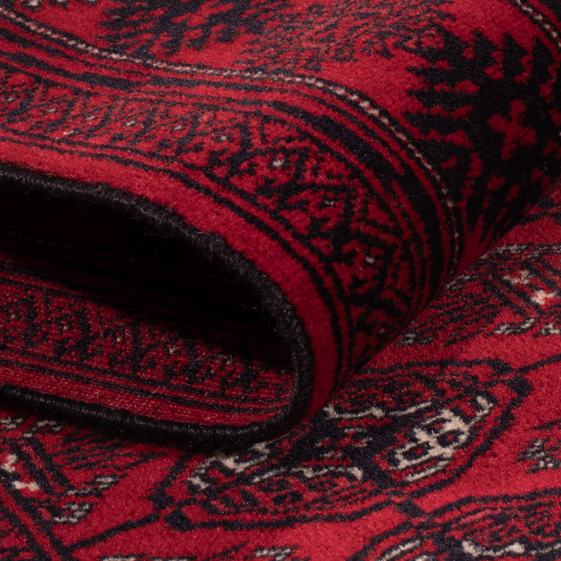 Tappeto corsia Tappeto Turkaman - 396 x 87 cm - rosso