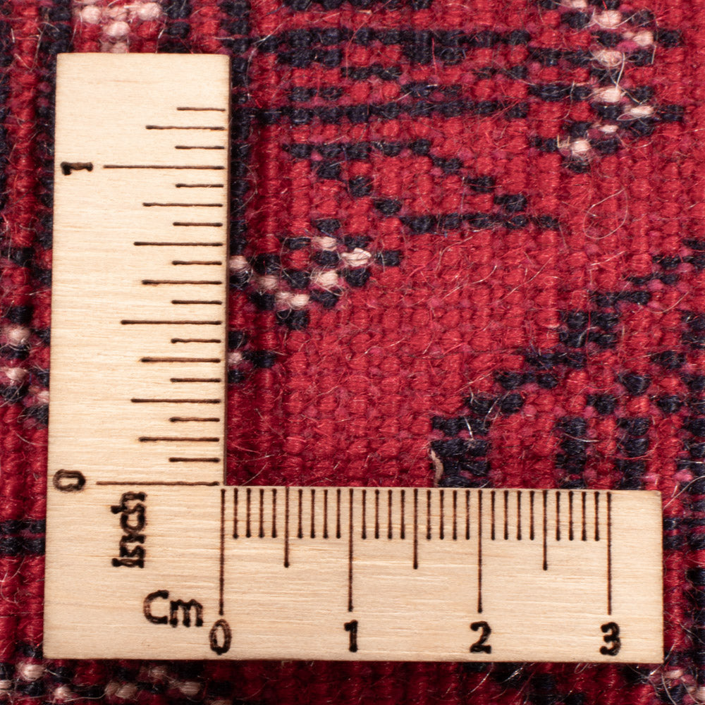 Tappeto corsia Tappeto Turkaman - 396 x 87 cm - rosso