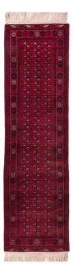 Tappeto corsia Tappeto afgano - Bukhara - 294 x 84 cm - rosso