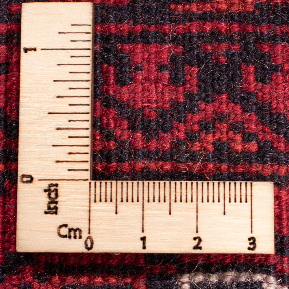 Tappeto corsia Tappeto afgano - Bukhara - 294 x 84 cm - rosso