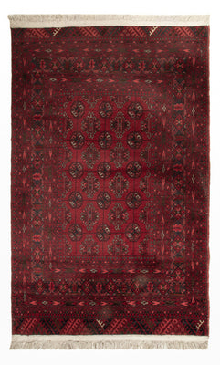 Tappeto afgano - 118 x 57 cm - rosso scuro