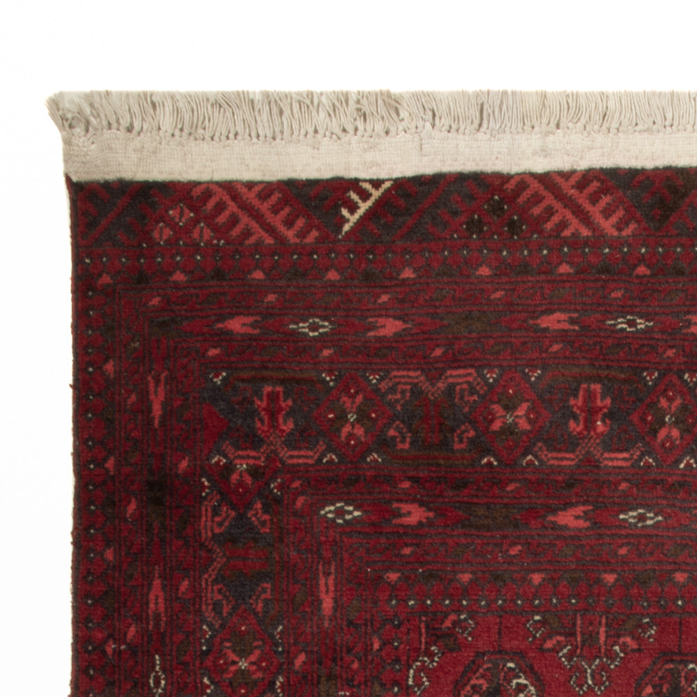 Tappeto afgano - 118 x 57 cm - rosso scuro