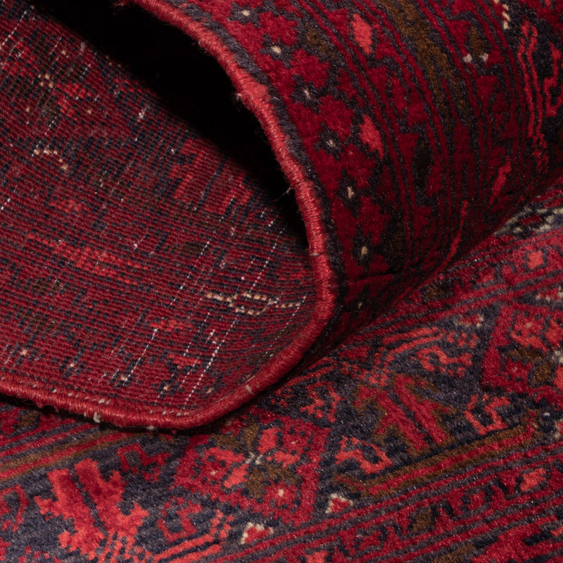 Tappeto afgano - 118 x 57 cm - rosso scuro