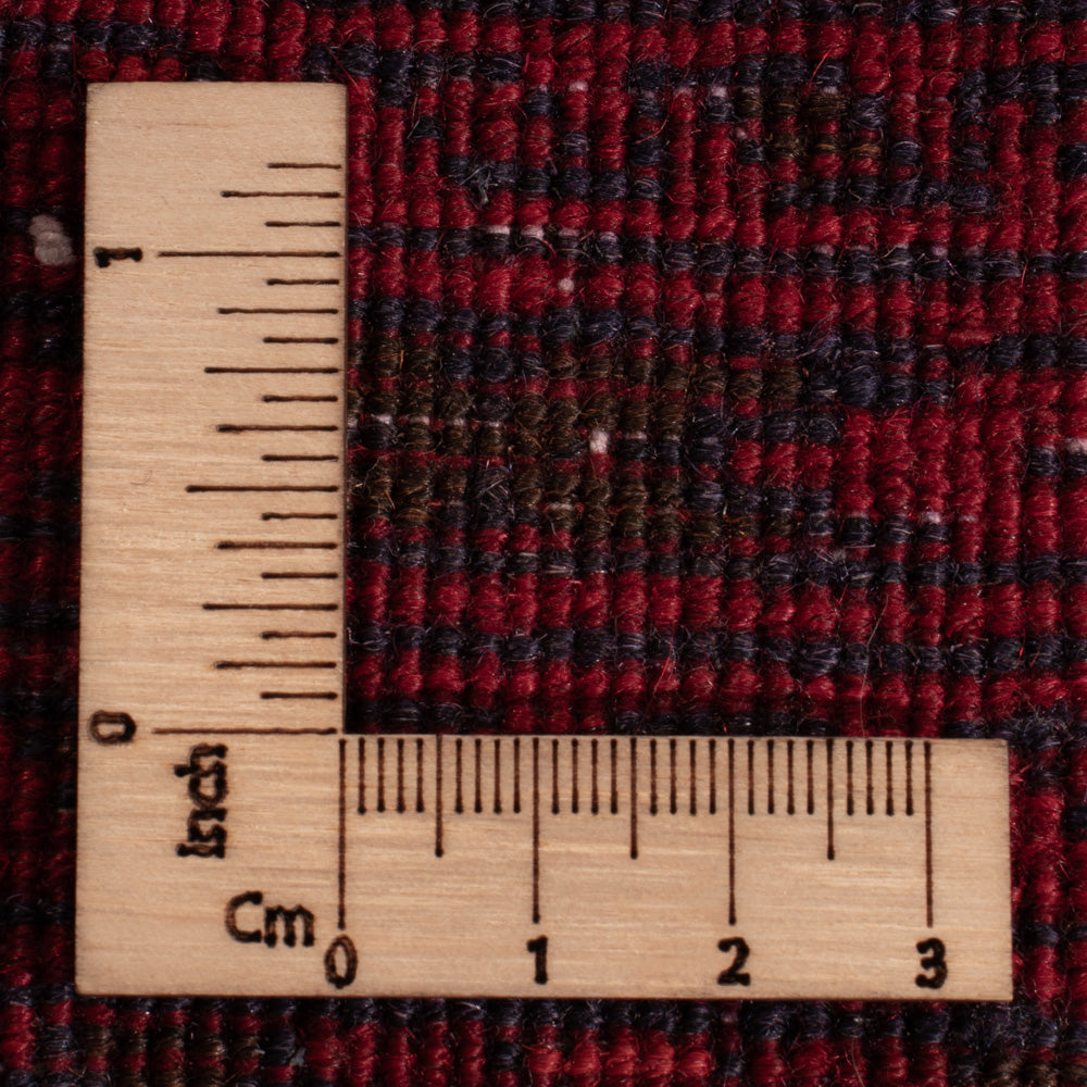 Tappeto afgano - 118 x 57 cm - rosso scuro