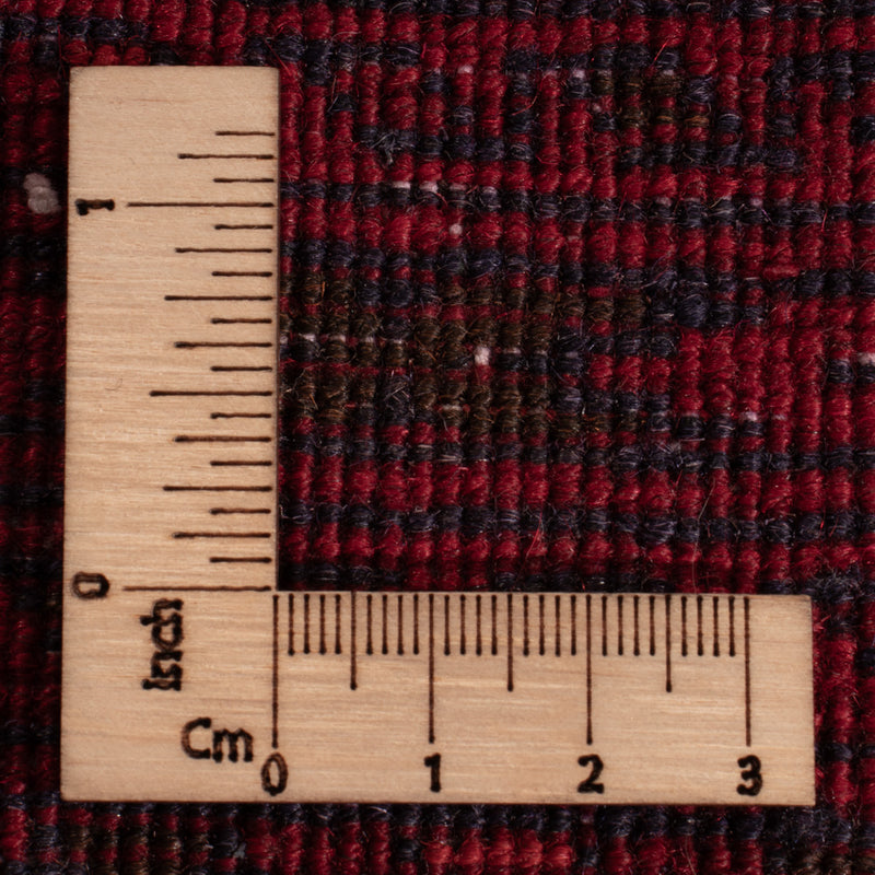 Tappeto afgano - 118 x 57 cm - rosso scuro