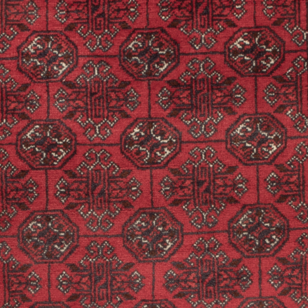 Tappeto afgano - Bukhara - 122 x 70 cm - rosso scuro