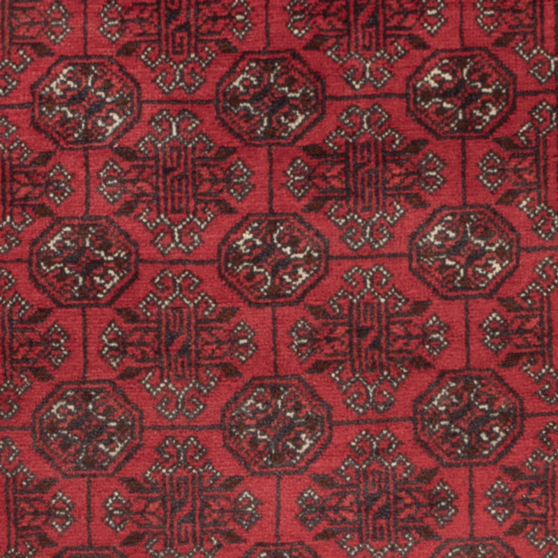 Tappeto afgano - Bukhara - 122 x 70 cm - rosso scuro