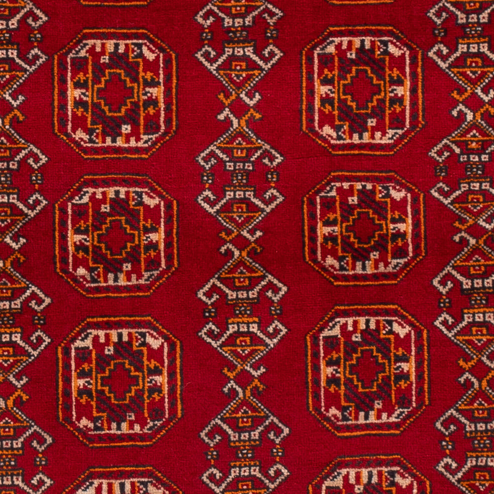 Tappeto afgano - Bukhara - 147 x 104 cm - rosso